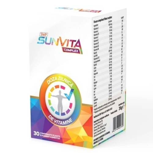 Sunvita Complex – Multivitamine si Minerale Sun Wave Pharma