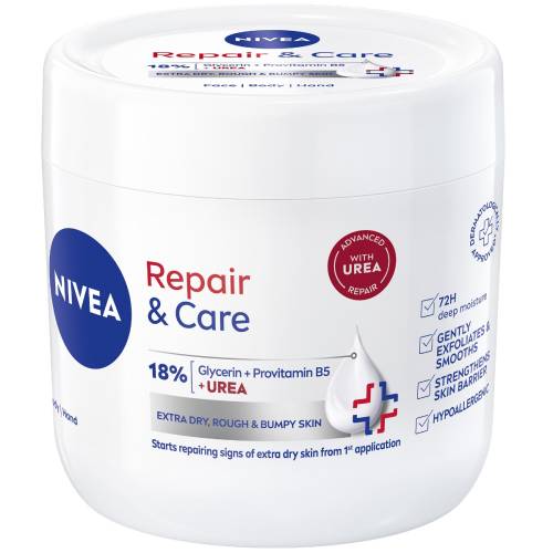Crema reparatoare cu actiune avansata Repair & Care, 400ml, Nivea