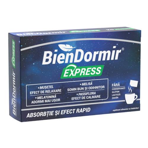 BienDormir Express, 20 plicuri, Fiterman