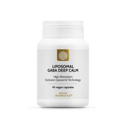 Liposomal Gaba Deep Calm, 45 capsule, Novo Biomedics