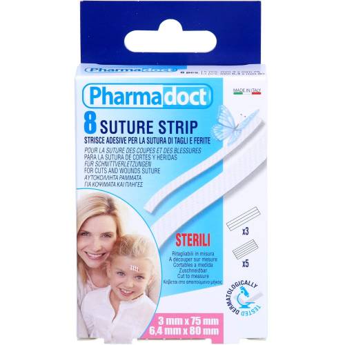 Wunderverschlussstreifen für Schnittverl.2 Größen 8 St