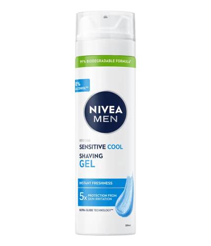 Gel de ras Men Sensitive Cool, 200ml, Nivea