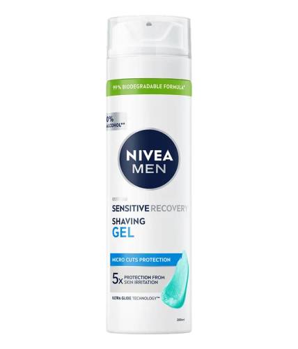 Gel de ras Men Sensitive Recovery, 200ml, Nivea