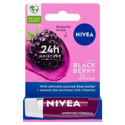 Balsam de buze Blackberry Shine, 4.8g, Nivea