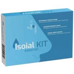 Isoial kit : solutie salina nas infundat 5ml X 15 fl.+ nebulizator nazal Naturpharma