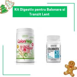 Kit Digestiv pentru Balonare si Tranzit Lent – ColonHelp si Colobiotic
