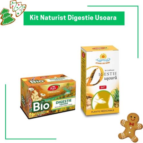 Kit Naturist Digestie Usoara – Editie de Sarbatori