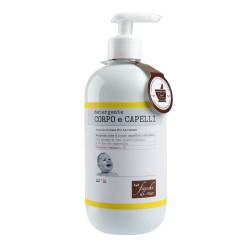 Gel de curatare pentru corp si par cu extract de musetel 0 luni+, 400ml, Fiocchi di Riso