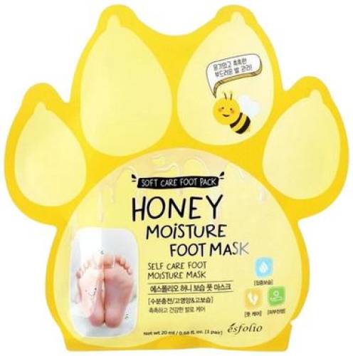 Masca hidratanta pentru picioare cu miere, 100ml, Esfolio