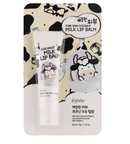 Balsam de buze hidratant cu lapte Pure Skin, 10g, Esfolio