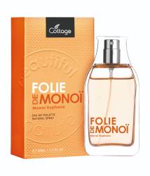 Apa de toaleta pentru femei Monoi Euphoria, 50ml, Cottage