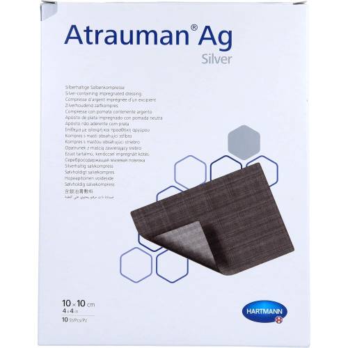 Atrauman Ag 10x10 cm steril Kompressen 10 St