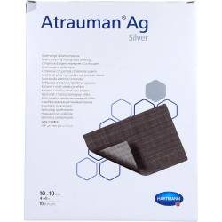 Atrauman Ag 10x10 cm steril Kompressen 10 St