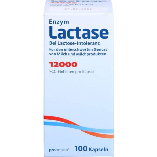Lactase 12.000 Fcc Kapseln 100 St