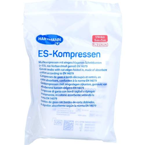Es-Kompressen steril 5x5 cm 8fach 10 St