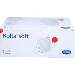 Rolta soft synth.-Wattebinde 6 cmx3 m 6 St