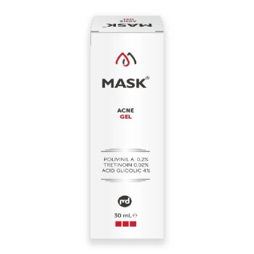 Gel pentru tratamentul comedoanelor inchise si deschise Mask, 30 ml, Meditrina