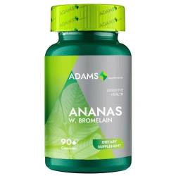Ananas w. Bromelain, 90 capsule, Adams