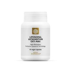 Liposomal Astaxanthin Oxy-Max, 45 capsule vegetale, Novo Biomedics
