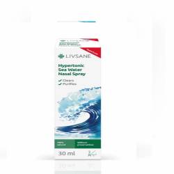 LIVSANE SPRAY NAZAL CU APA DE MARE HIPERTONICA 30ML