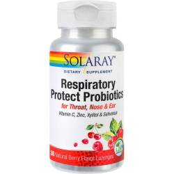 SECOM RESPIRATORY PROTECT PROBIOTICS 30 COMPRIMATE MASTICABILE