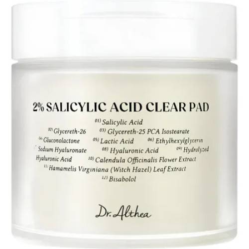 Dr. Althea Dischete Exfoliante Cu 2% Acid Salicilic, 60 Bucati