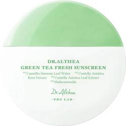 Crema de fata cu protectie solara SPF 50+ PA++++ Green Tea Fresh, 45 ml, Dr. Althea