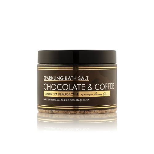 Sare de baie cu aroma de ciocolata si cafea Luxury SPA Dermoactive, 600g, Lotus Cosmetics