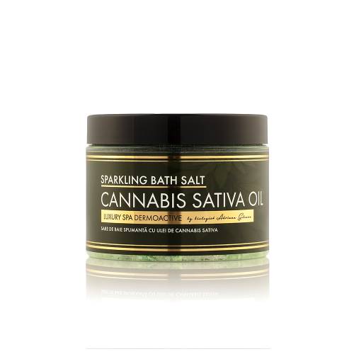 Sare de baie cu extract de ulei de cannabis sativa Luxury SPA Dermoactive, 600g, Lotus Cosmetics
