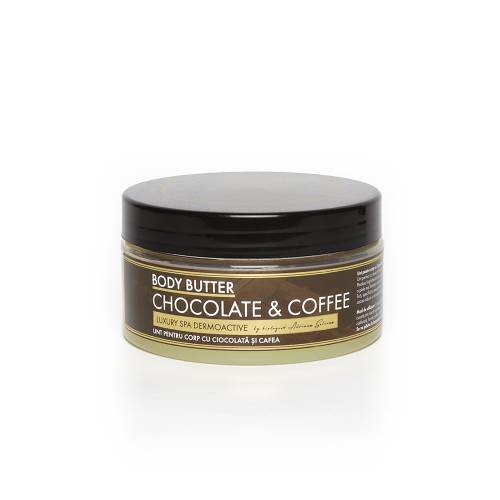 Unt de corp cu aroma de ciocolata si cafea Luxury SPA Dermoactive, 300ml, Lotus Cosmetics