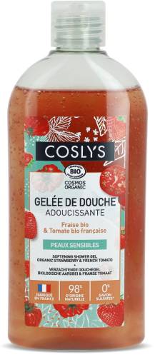 Gel de dus bio calmant cu Capsuni si Rosii, 250ml, Coslys