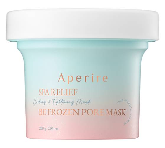 Masca de fata cu argila pentru calmare Spa Relief Be Frozen, 200g, Aperire