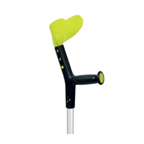 Carja antebrat pentru copii, reglabila, negru/galben