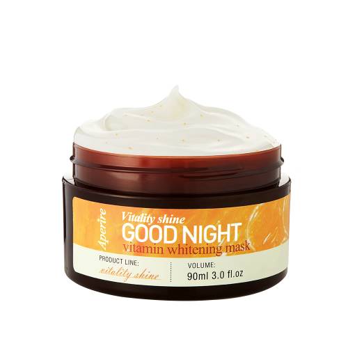 Masca de noapte cu vitamina C Vitality Shine, 90ml, Aperire