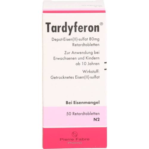 Tardyferon Depot-Eisen(Ii)-sulfat 80 mg Retardtab. 50 St