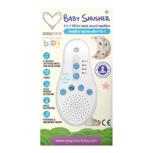 Emitator sunete albe 4 in 1, Easycare Baby