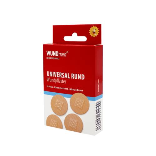 Plasturi rotunzi textili, WUNDMed, 20 bucati