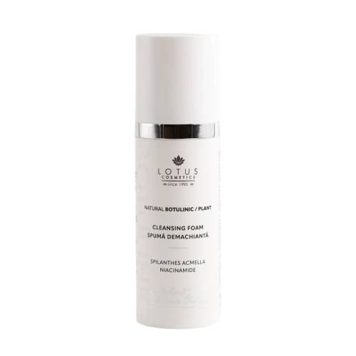 Spuma de curatare pentru ten demachianta Natural Botulinic Plant, 75ml, Lotus Cosmetics