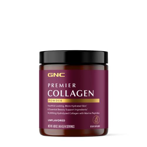 Premier Collagen Powder Formula Premium de Colagen fara Aroma, 141.4 g, GNC