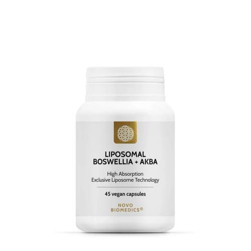 Liposomal Boswellia + Akba, 45 capsule vegetale, Novo Biomedics