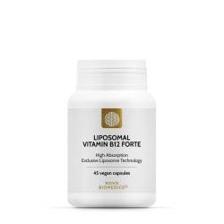 Liposomal Vitamin B12 Forte, 45 capsule vegetale, Novo Biomedics