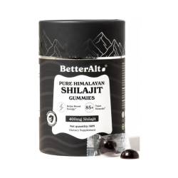 Jeleuri de Shilajit din Himalaya Pure Himalayan Shilajit Gummies BetterAlt, 60 jeleuri, GNC