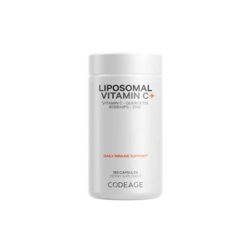 Vitamina C Lipozomala CodeAge, 180 capsule, GNC