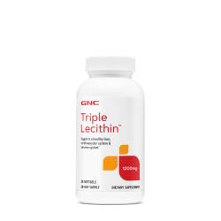 Triple Lecithin 1200mg, 30 capsule, GNC