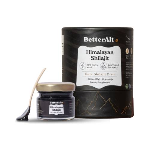 Rasina pura de Shilajit din Himalaya BetterAlt, 30g, GNC