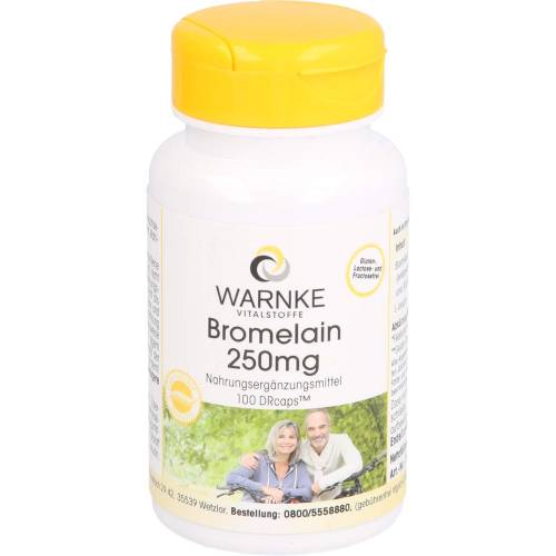 Bromelain 250 mg magensaftresistente Kapseln 100 St