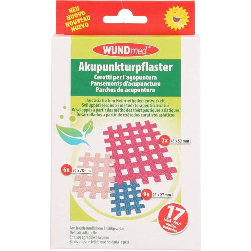 Akupunktur-Pflaster 3 Größen sortiert 17 St