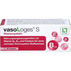 Vasologes S Homocystein Dragees 30 St