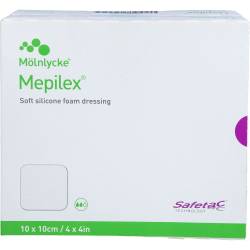 Mepilex 10x10 cm Schaumverband 10 St