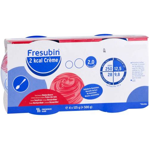 Fresubin 2 kcal Creme Walderdbeere im Becher 500 g
